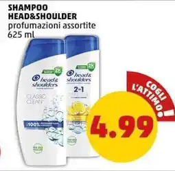 PENNY Shampoo head&shoulder profumazioni assortite offerta