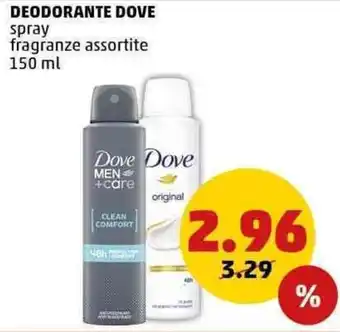 PENNY Deodorante dove offerta