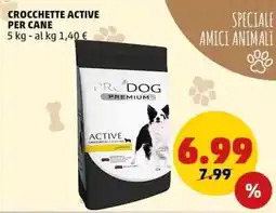 PENNY Crocchette active per cane offerta