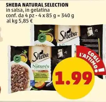 PENNY Sheba natural selection offerta