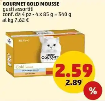 PENNY Gourmet gold mousse offerta