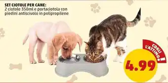 PENNY Set ciotole per cane offerta