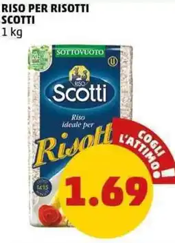 PENNY Riso per risotti scotti offerta