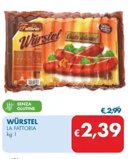 MD Discount Würstel LA FATTORIA offerta