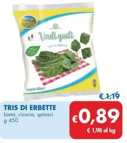 MD Discount Tris di erbette offerta