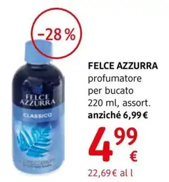 dm drogerie markt FELCE AZZURRA profumatore per bucato offerta