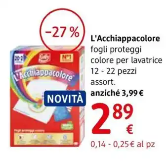 dm drogerie markt L'Acchiappacolore fogli proteggi colore per lavatrice offerta