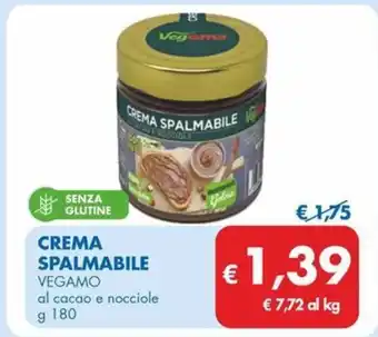 MD Discount Crema spalmabile VEGAMO offerta