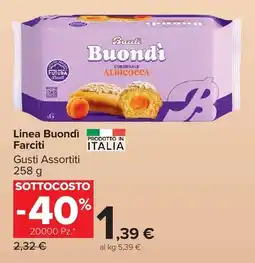 Carrefour Market Linea Buondì Farciti offerta