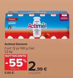 Carrefour Market Actimel Danone offerta