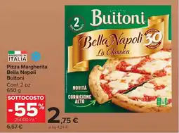 Carrefour Market Pizza Margherita Bella Napoli Buitoni offerta