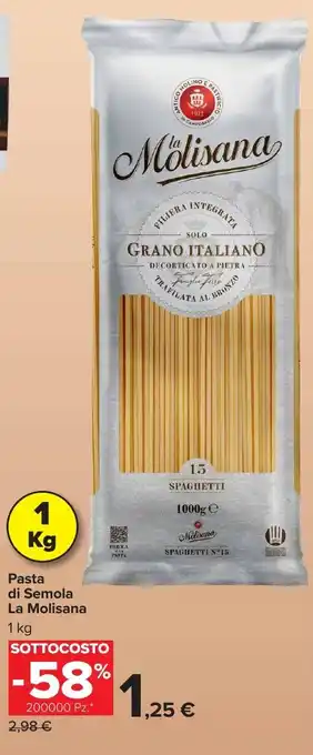 Carrefour Market Pasta di Semola La Molisana offerta