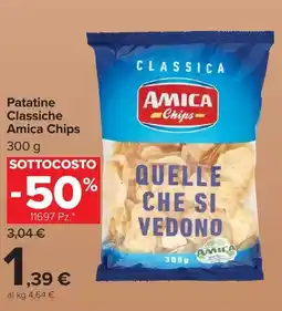 Carrefour Market Patatine Classiche Amica Chips offerta