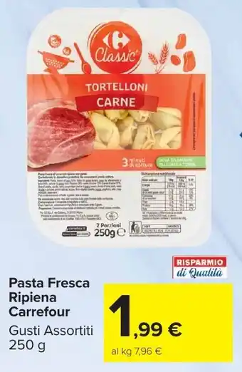 Carrefour Market Pasta Fresca Ripiena Carrefour offerta