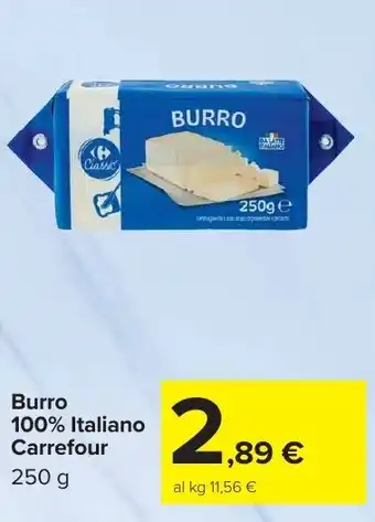 Carrefour Market Burro 100% Italiano Carrefour offerta