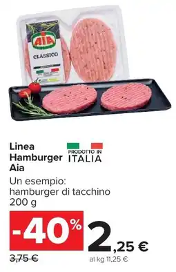 Carrefour Market Linea Hamburger Aia offerta