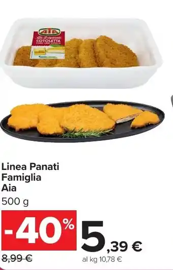 Carrefour Market Linea Panati Famiglia Aia offerta