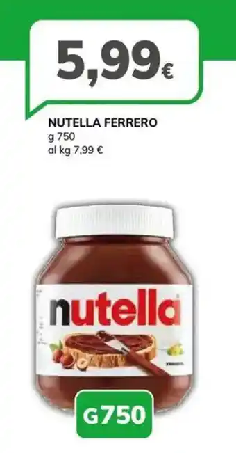 Basko Nutella FERRERO offerta