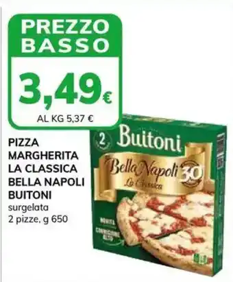 Basko Pizza margherita la classica bella napoli BUITONI offerta