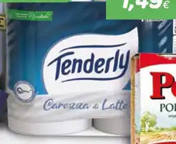 Ekom Carta igienica carezza di latte TENDERLY offerta