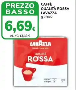 Basko Caffè qualità rossa LAVAZZA offerta