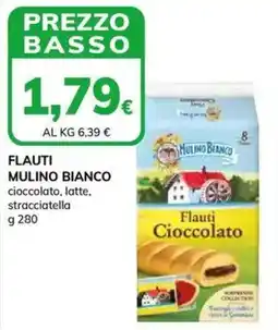 Basko Flauti MULINO BIANCO cioccolato, latte, stracciatella offerta