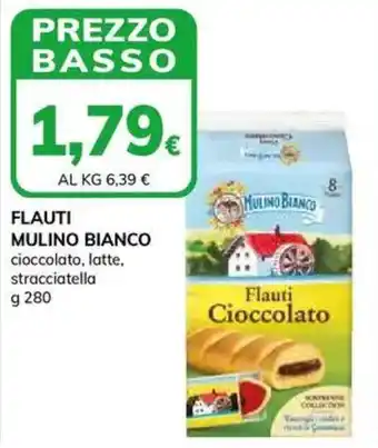 Basko Flauti MULINO BIANCO cioccolato, latte, stracciatella offerta