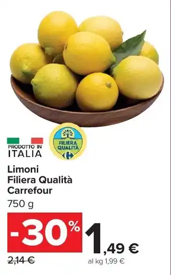 Carrefour Market Limoni Filiera Qualità Carrefour offerta