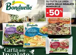 Carrefour Market Su tutta la linea carta delle insalate BONDUELLE offerta