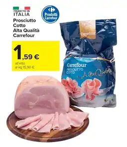 Carrefour Market Prosciutto Cotto Alta Qualità Carrefour offerta