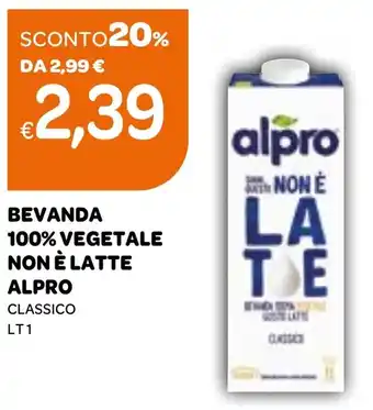 Ekom Bevanda 100% vegetale non è latte ALPRO offerta