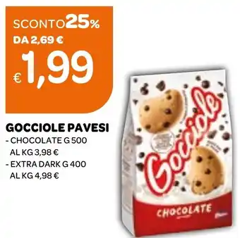 Ekom Gocciole PAVESI offerta