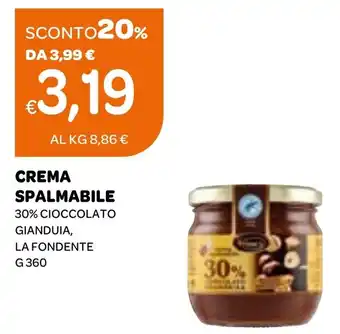 Ekom Crema spalmabile LA FONDENTE offerta