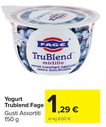 Carrefour Market Yogurt Trublend Fage offerta