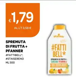 Ekom Spremuta di frutta + pfanner offerta