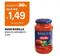 Ekom Sugo BARILLA offerta