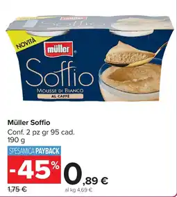 Carrefour Market Müller Soffio offerta