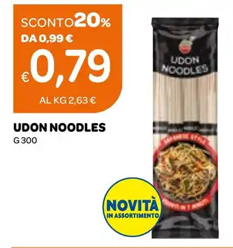 Ekom Udon noodles offerta