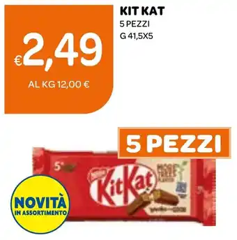 Ekom Kit kat 5 pezzi offerta