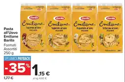 Carrefour Market Pasta all'Uovo Emiliane Barilla offerta