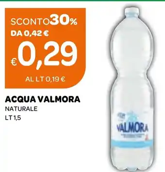 Ekom Acqua valmora naturale offerta