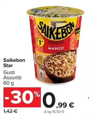 Carrefour Market Saikebon Star offerta