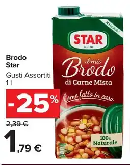 Carrefour Market Brodo Star offerta