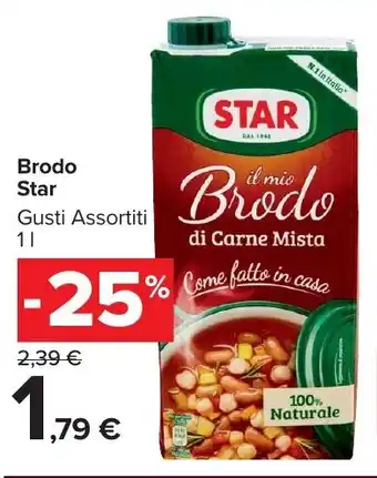 Carrefour Market Brodo Star offerta