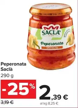 Carrefour Market Peperonata Saclà offerta