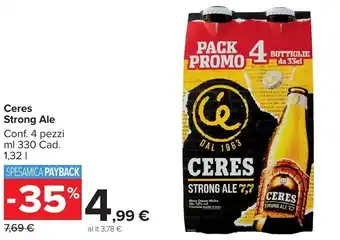 Carrefour Market Ceres Strong Ale offerta