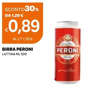 Ekom Birra peroni lattina offerta