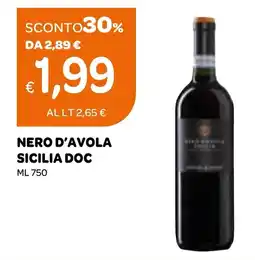 Ekom Nero d'avola sicilia doc offerta