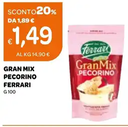 Ekom Gran mix pecorino FERRARI offerta