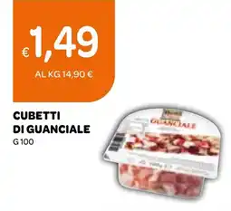 Ekom Cubetti di guanciale offerta